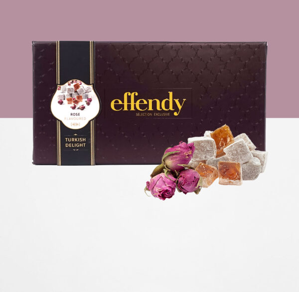 Rose Flavoured Turkish Delight 450g